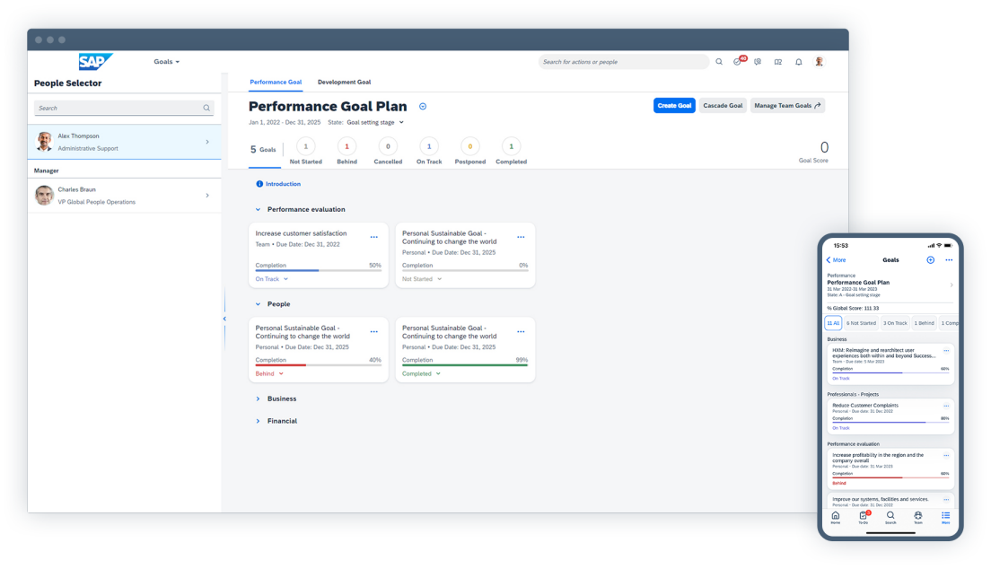 SAP SuccessFactors Performance Management