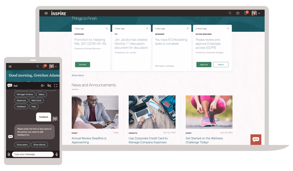 Oracle HCM Cloud platform